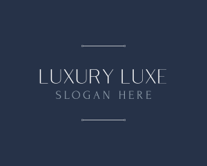 Minimalist Brand Luxury logo design