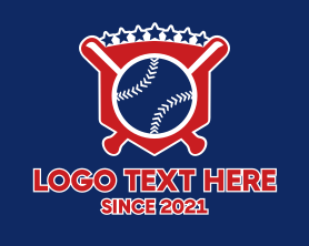 Sports - Baseball Sport Shield logo design