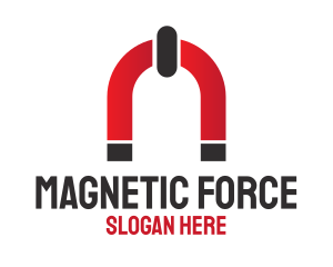 Magnetism - Magnet Archway Door logo design