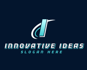 Automotive Swoosh Company logo design