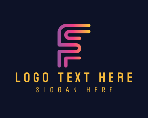 Tech - Generic Tech Letter F logo design