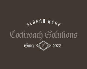 Premium Gothic Business logo design