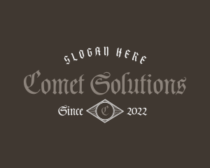 Premium Gothic Business logo design