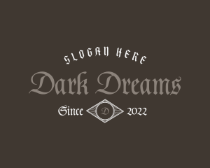 Premium Gothic Business logo design