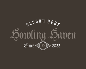 Premium Gothic Business logo design