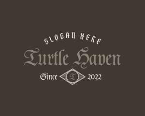 Premium Gothic Business logo design