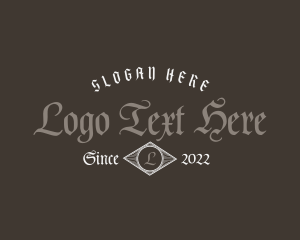 Pub - Premium Gothic Business logo design