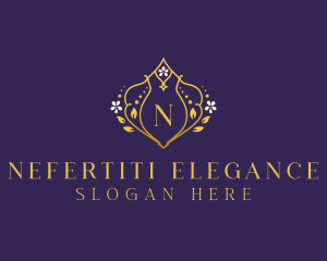 Elegant Floral Wellness logo design