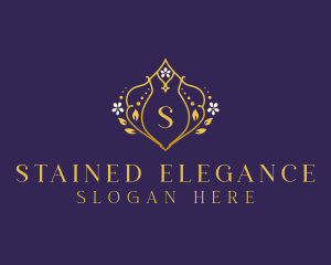 Elegant Floral Wellness logo design