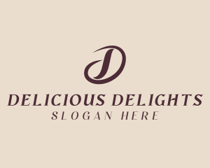 Elegant Boutique Letter D  logo design