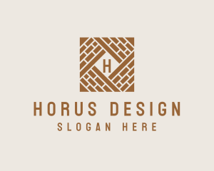 Brick Floor Paving logo design