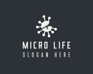 Bacteria - Germ Virus Bacteria logo design