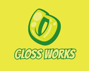 Gloss - Graphic Gloss Number 0 logo design