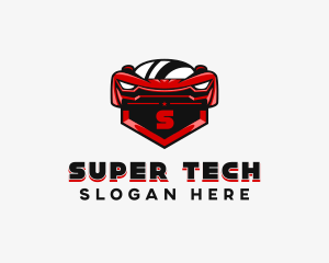 Super Car Racing logo design