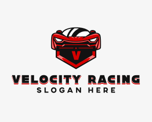 Super Car Racing logo design