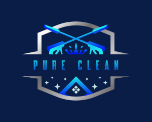 Roof Pressure Cleaning logo design