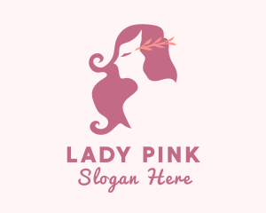 Wellness Spa Lady logo design