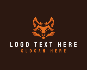 Advertising - Wild Fox Animal logo design