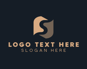 Publisher - Paper Publishing Letter S logo design