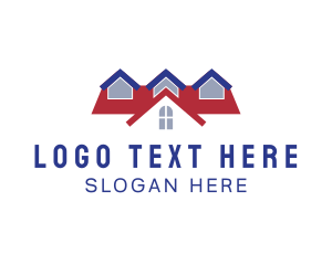 Storage - Town House Real Estate logo design