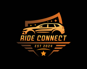 Car Rideshare SUV logo design