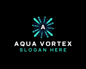 Tech Digital Vortex logo design