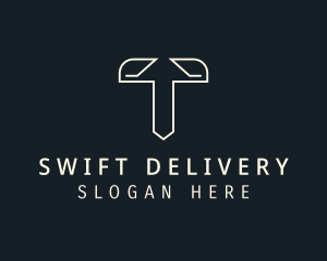 Delivery - Arrow Courier Delivery logo design