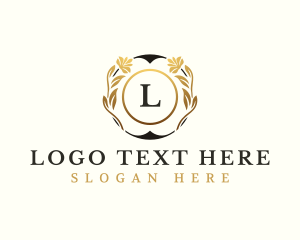 Luxury - Elegant Floral Cosmetic logo design