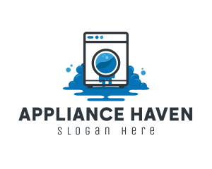 Appliance - Cleaning Laundry Chore logo design