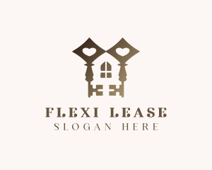 Residential Property Key logo design