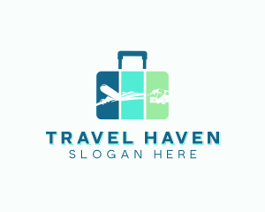 Tourist - Tourist Briefcase Traveler logo design