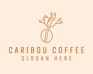 Minimalist Coffee Farmer  logo design