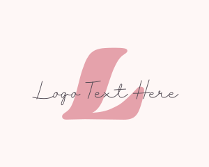 Lettermark - Stylish Feminine Brand logo design