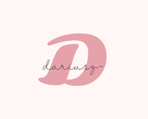 Stylish Feminine Brand Logo