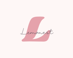 Lettermark - Stylish Feminine Brand logo design