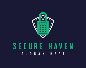 Privacy - Security Lock Shield logo design