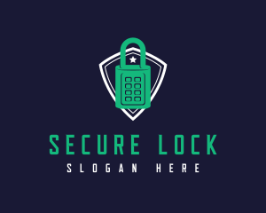 Lock - Security Lock Shield logo design