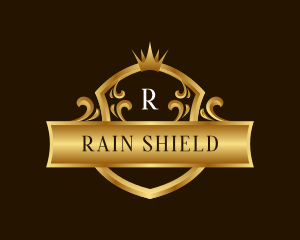 Royalty Crest Shield logo design