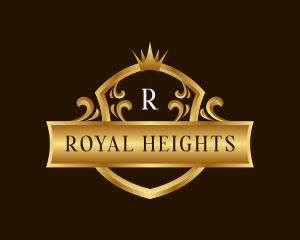 Royalty Crest Shield logo design