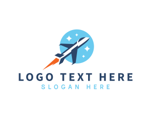 Jet - Fast Jet Plane logo design