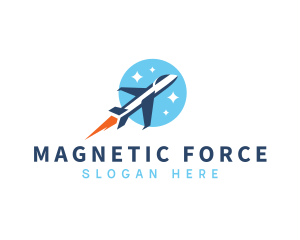 Fast Jet Plane logo design