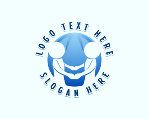 Hug - Global Care Support logo design