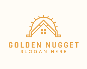 Golden Sun Roofing logo design