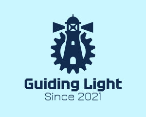 Blue Lighthouse Gear  logo design