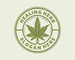 Medicinal - Medicinal Weed Leaf logo design