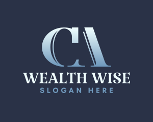 Financial - Elegant Financial Business logo design