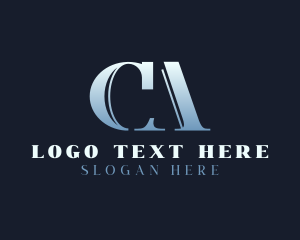 Professional - Generic Company Letter CA logo design