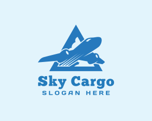 Transport Business Aeronautics logo design