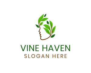 Human Vine Mental Care logo design