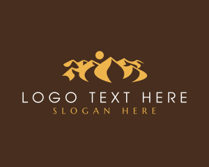 Sand - Sand Dune Desert logo design